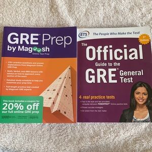2 GRE Studybooks